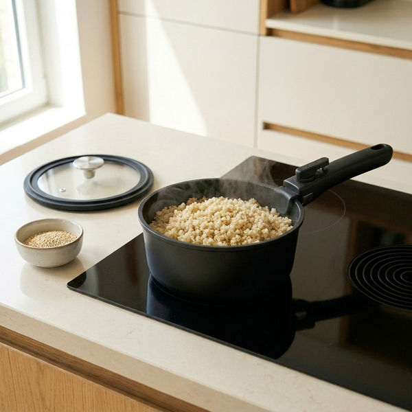 Quinoa koken: verhouding, kooktijd en spoelen