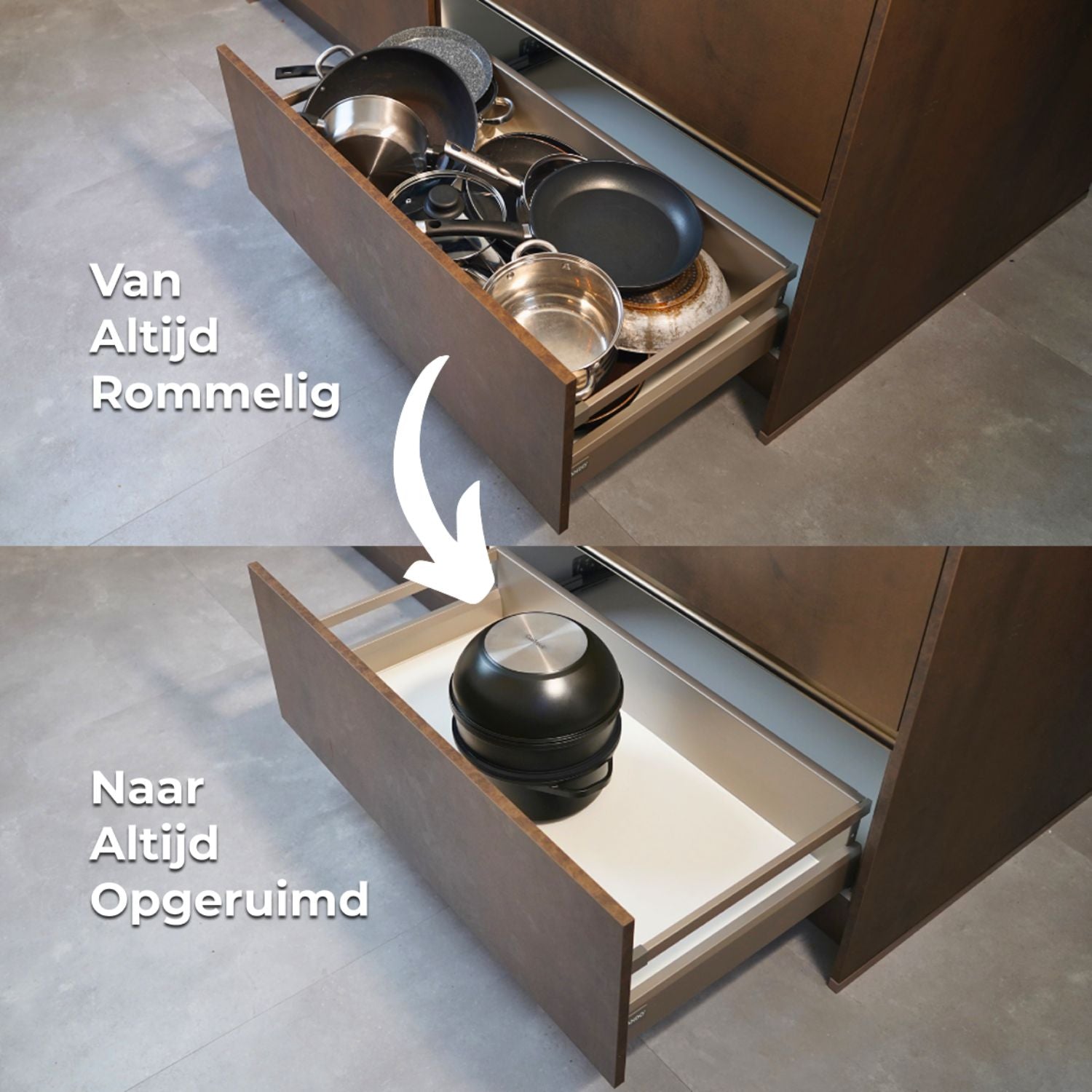 Before and after pannenlade culistack