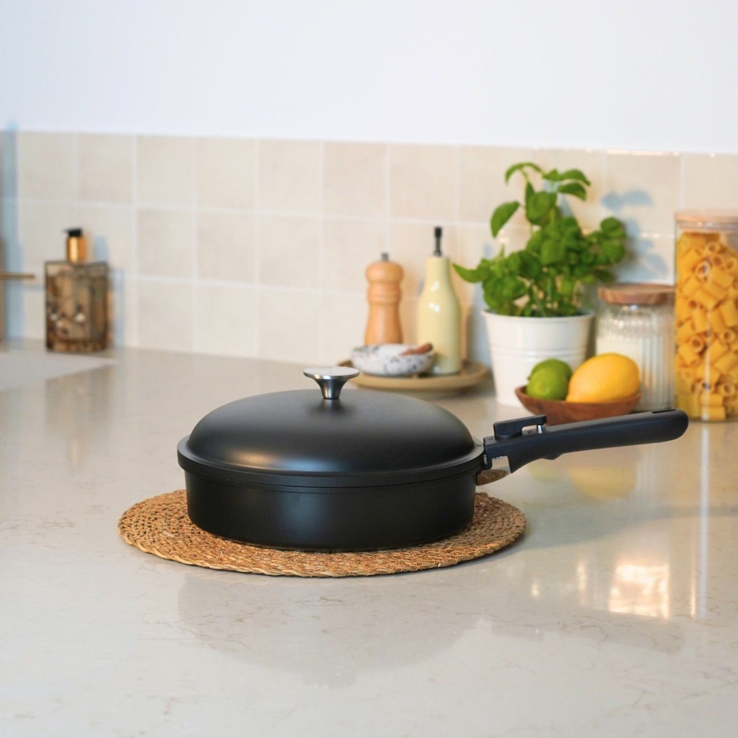 CuliStack One Set hapjespan met gebolde deksel